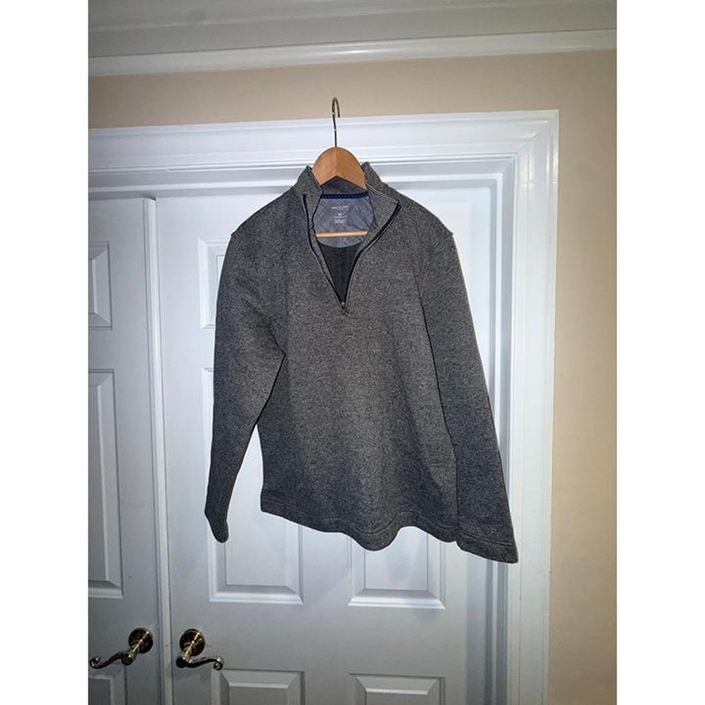 Previously Loved VAN HEUSEN Quarter Zip Flex Shirt Size M Classic Fit